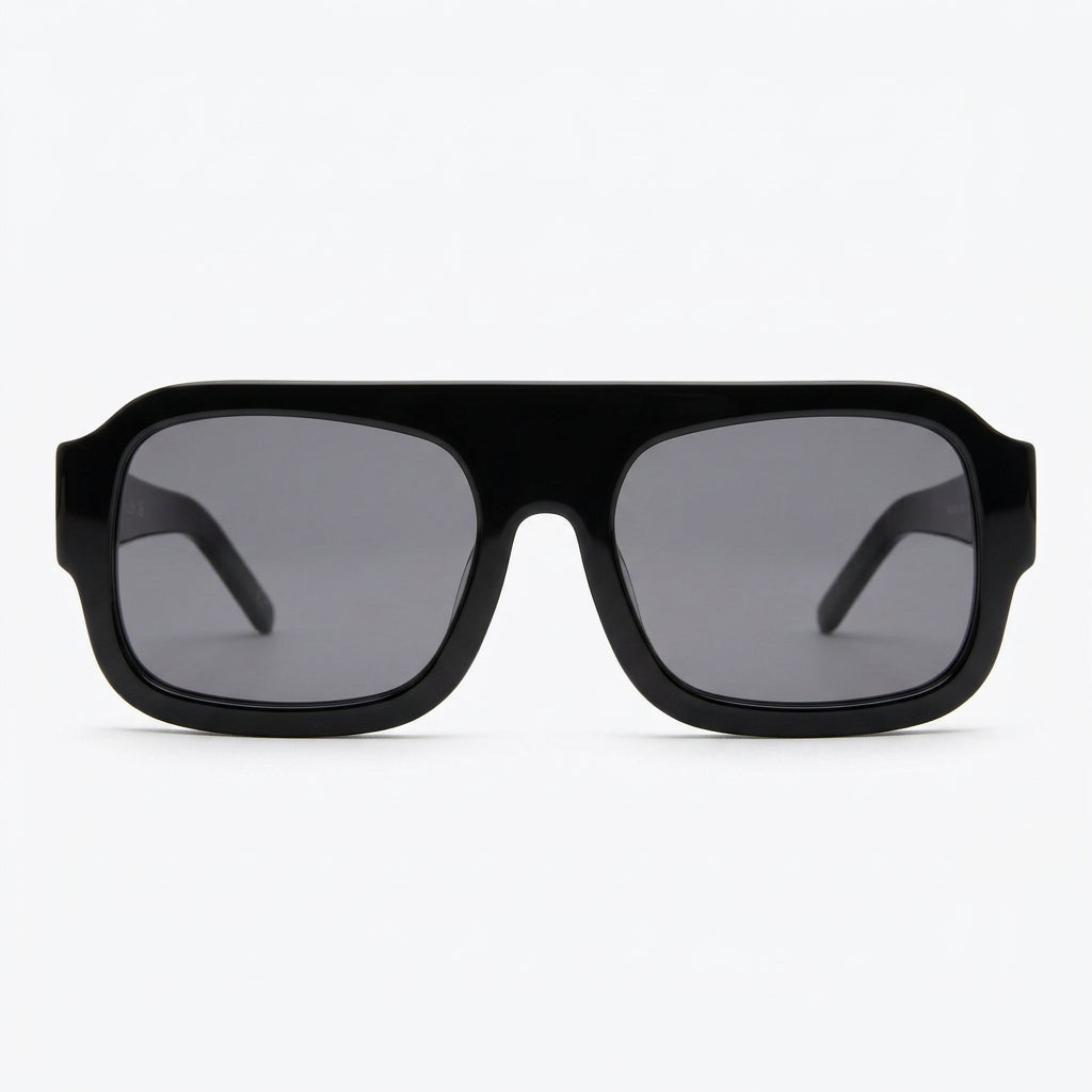 Aviator black sunglasses
