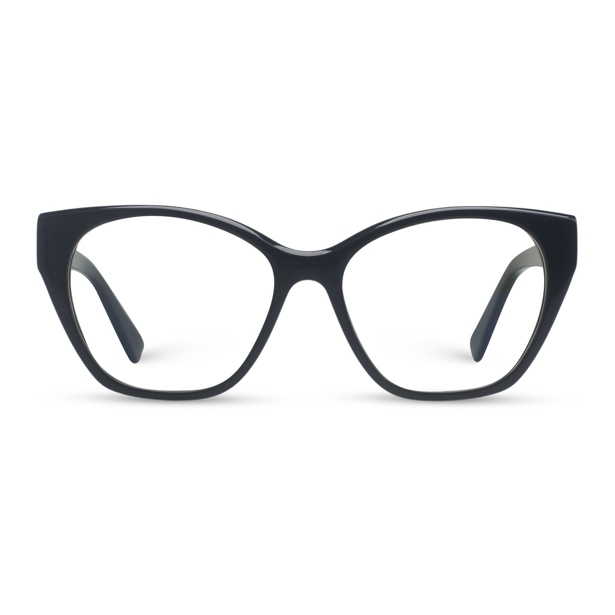 Women cat-eye black eyeglasses