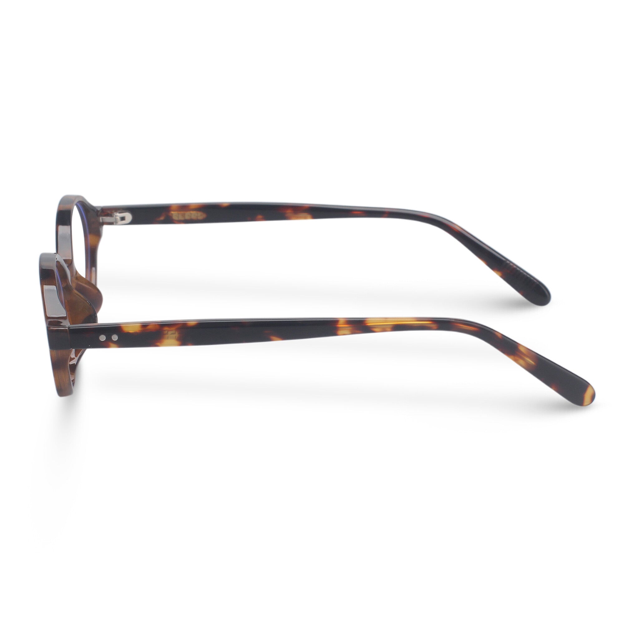 tortoise oval acetate eyeglasses