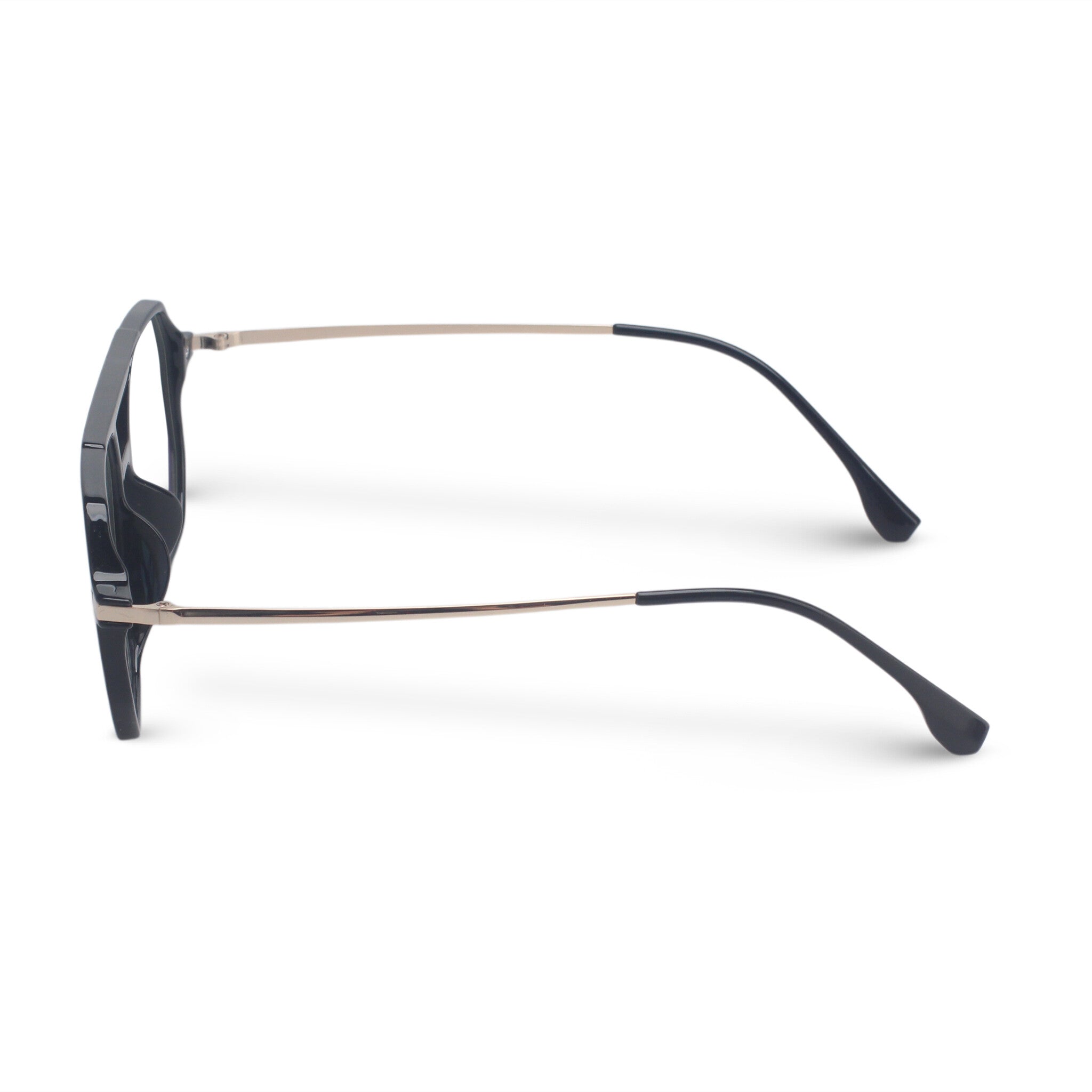 Aviator black eyeglasses