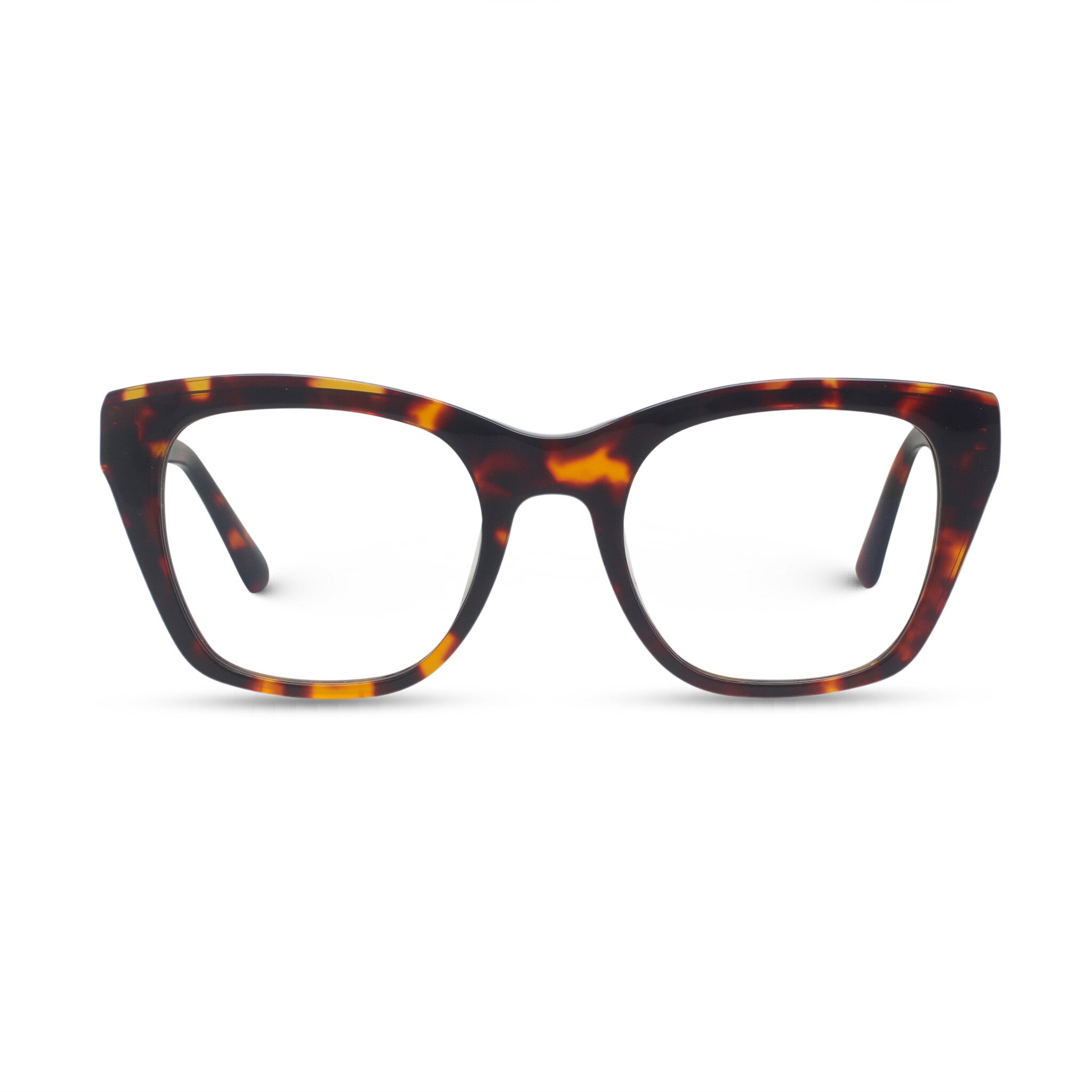 Women cat-eye tortoise eyeglasses